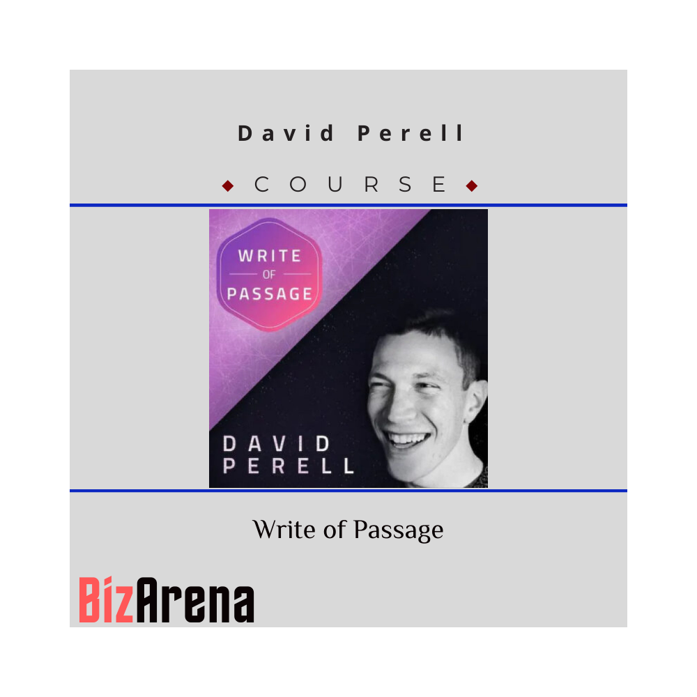 David Perell - Write of Passage