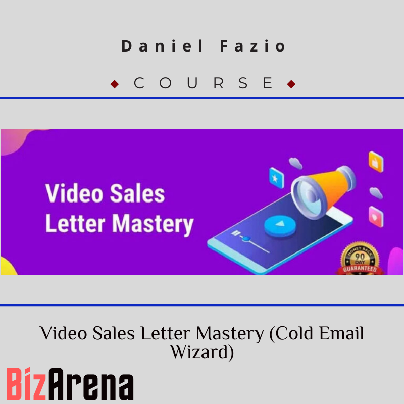 an image of Daniel Fazio - Video Sales Letter Mastery (Cold Email Wizard) 