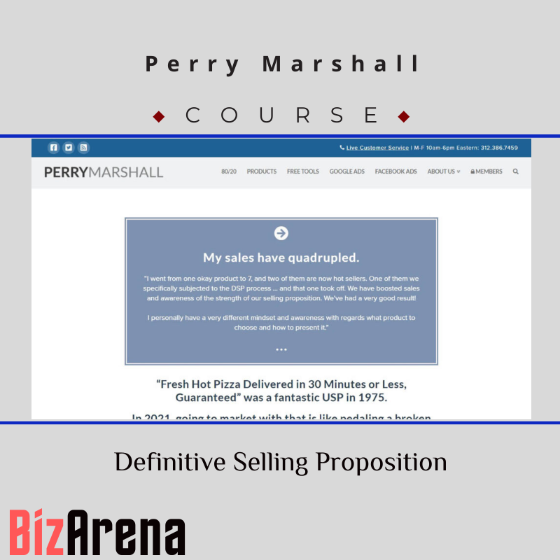 an image of Perry Marshall ? Definitive Selling Proposition 