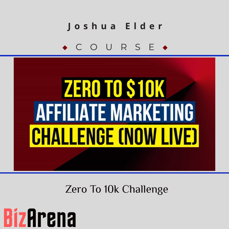an image of Joshua Elder ? Zero To 10k Challenge 
