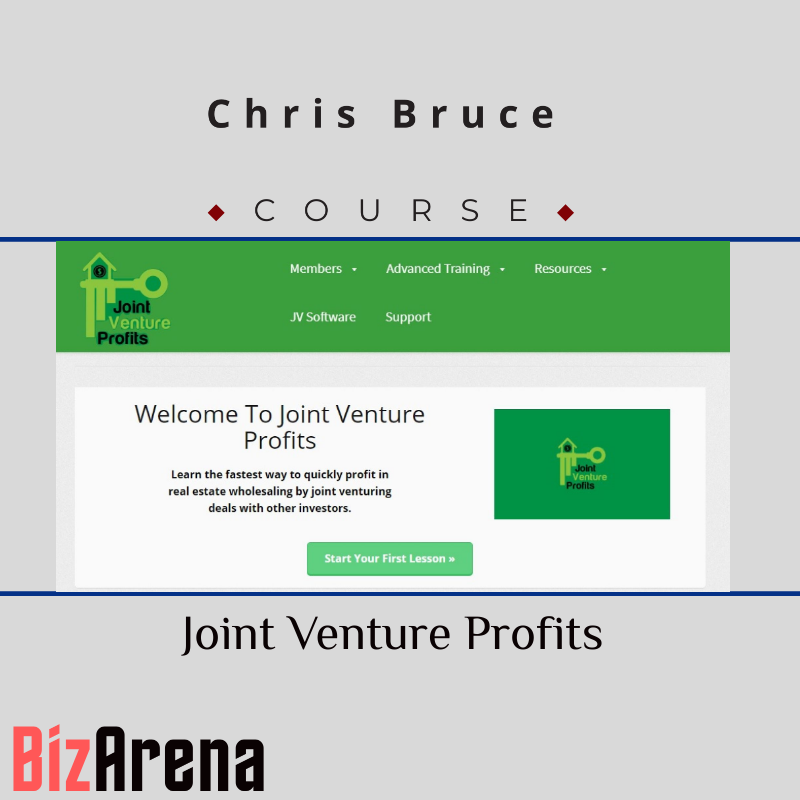 an image of Chris Bruce ? Joint Venture Profits 