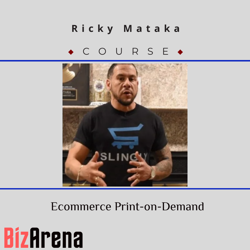 an image of Ricky Mataka ? Ecommerce Print-on-Demand 