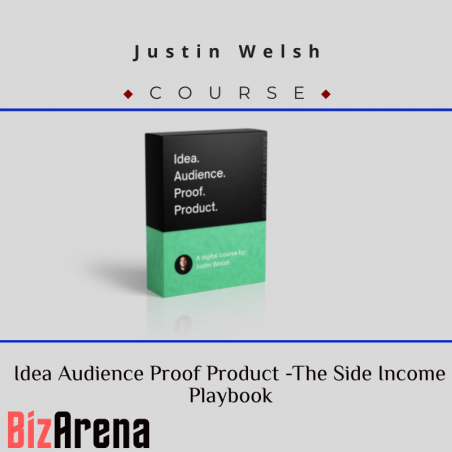 an image of Justin Welsh ? Idea Audience Proof Product -The Side Income Playbook 