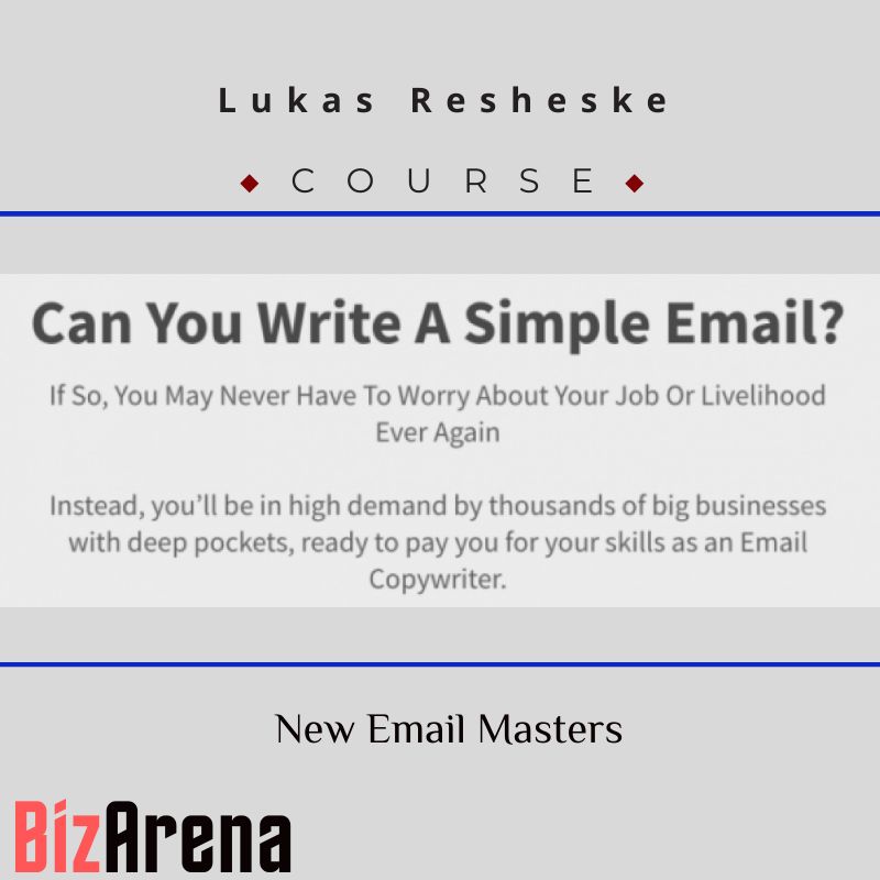 an image of Lukas Resheske ? New Email Masters 