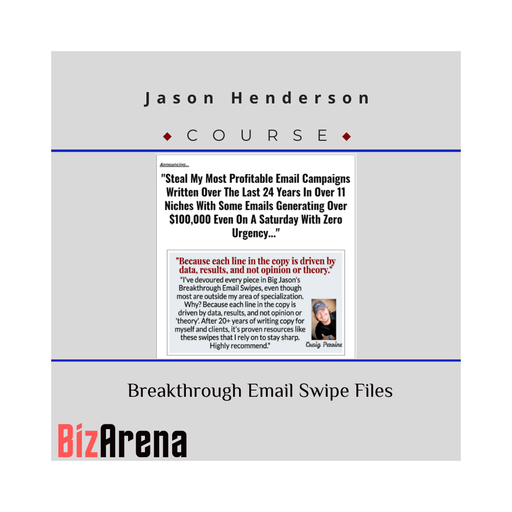 Jason Henderson ? Breakthrough Email Swipe Files