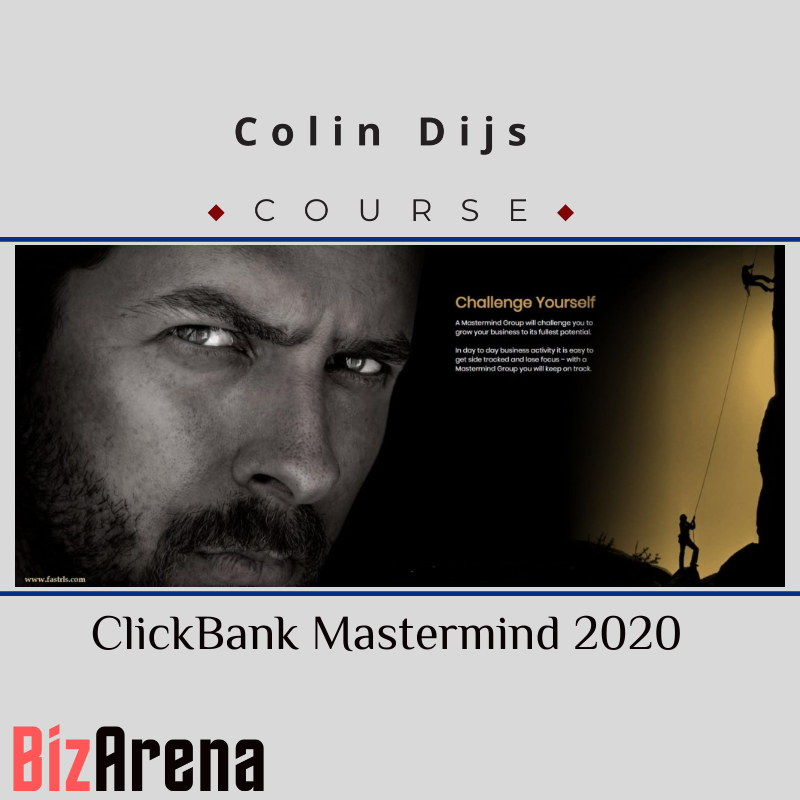 an image of Colin Dijs ? ClickBank Mastermind 2020 