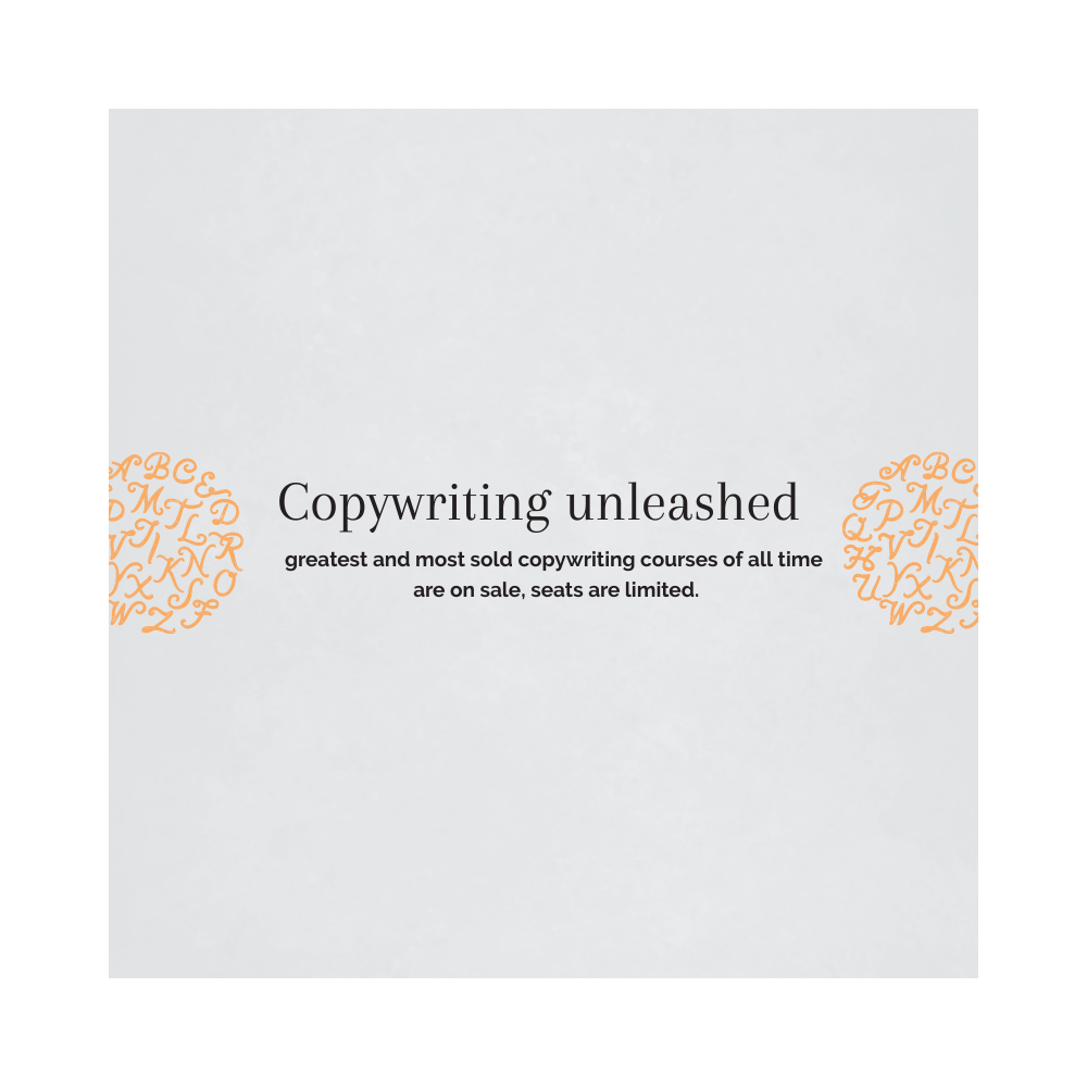 Premium Copywriting collection - Limited