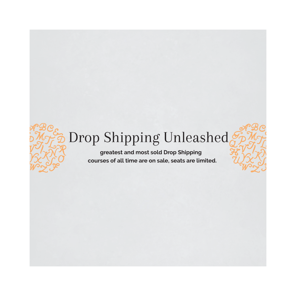Premium Drop shipping  collection - Limited