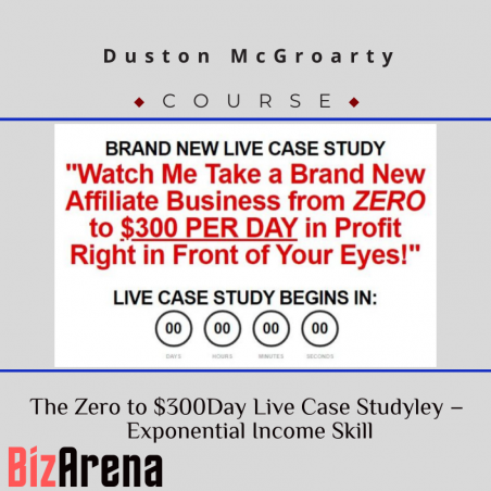 an image of Duston McGroarty - The Zero to $300Day Live Case Study 