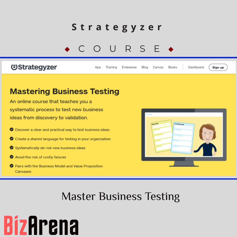 an image of Strategyzer ? Master Business Testing 