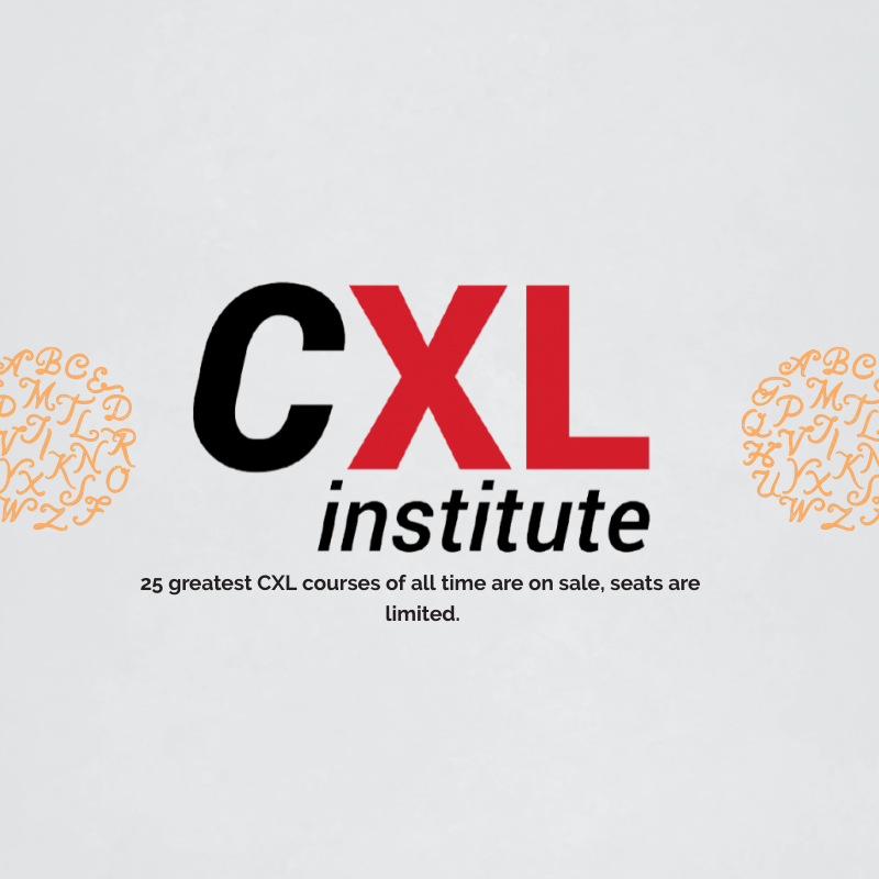 an image of CXL Courses  collection - Limited 
