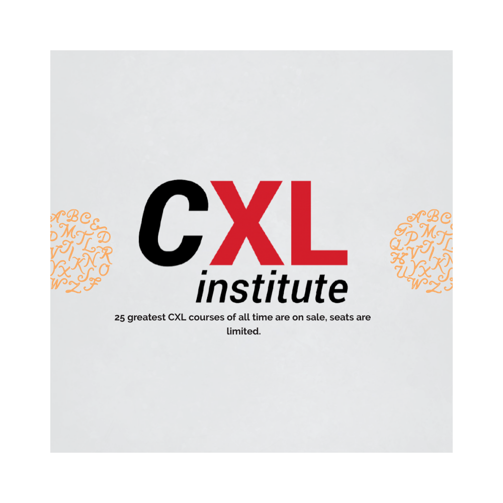 CXL Courses  collection - Limited