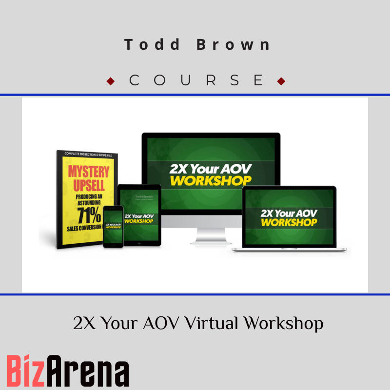 an image of Todd Brown ? 2X Your AOV Virtual Workshop 