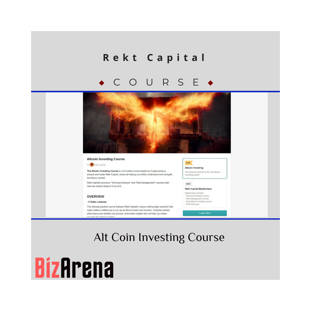 Rekt Capital ? Alt Coin Investing Course