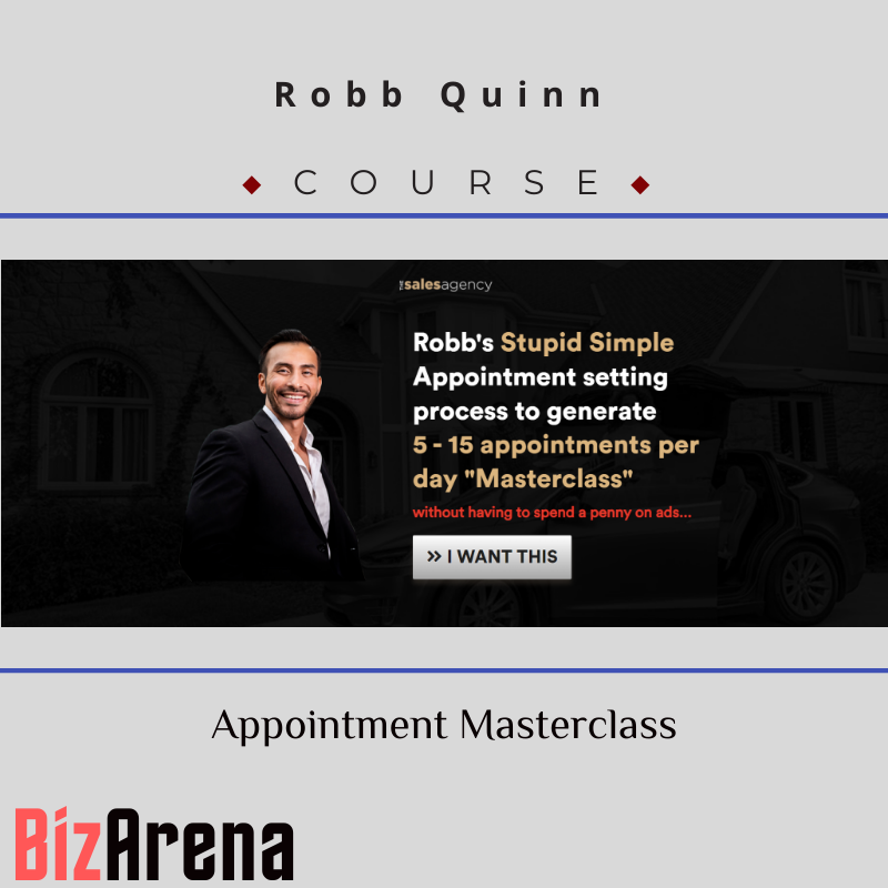 an image of Robb Quinn - Appointment Masterclass 