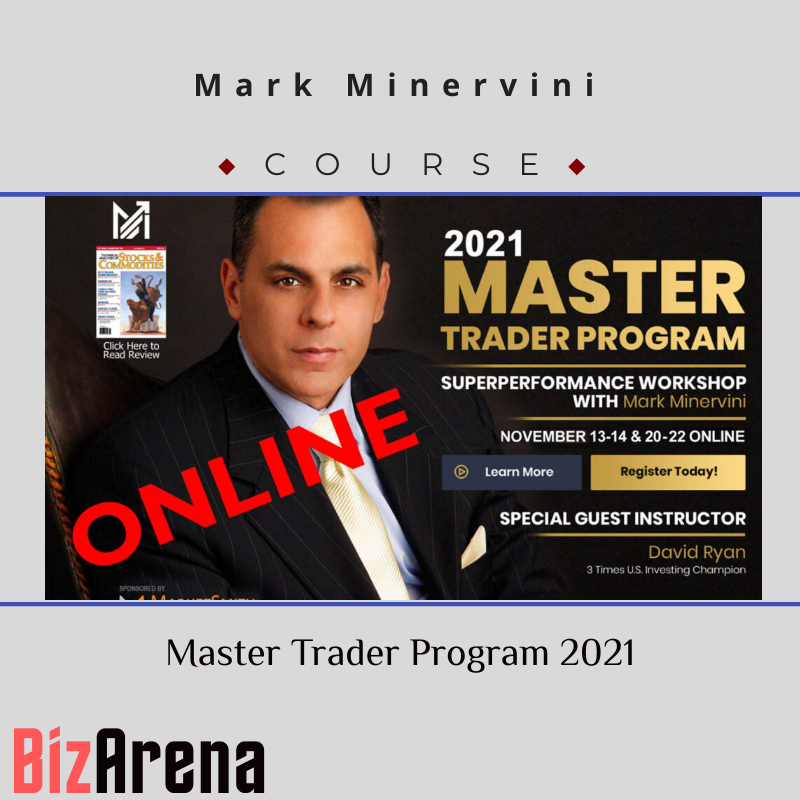 an image of Mark Minervini ? Master Trader Program 2021 