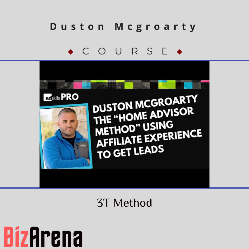an image of Duston Mcgroarty - 3T Method 