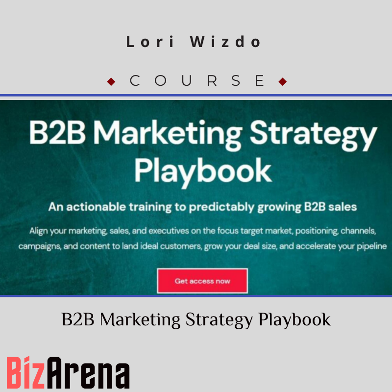 an image of Lori Wizdo ? B2B Marketing Strategy Playbook 