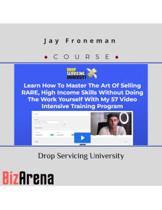 Jay Froneman ? Drop Servicing University