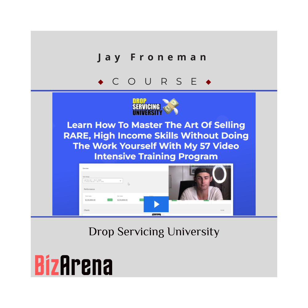 Jay Froneman ? Drop Servicing University