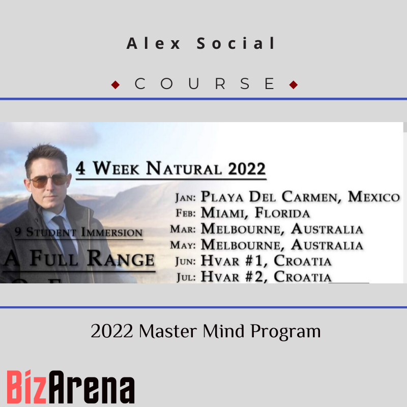 an image of Alex Social - 2022 Master Mind Program 