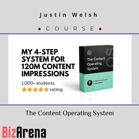 an image of Justin Welsh ? The Content Operating System [Complete] 