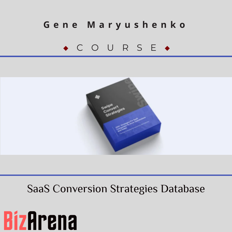 an image of Gene Maryushenko ? SaaS Conversion Strategies Database (Agency) 