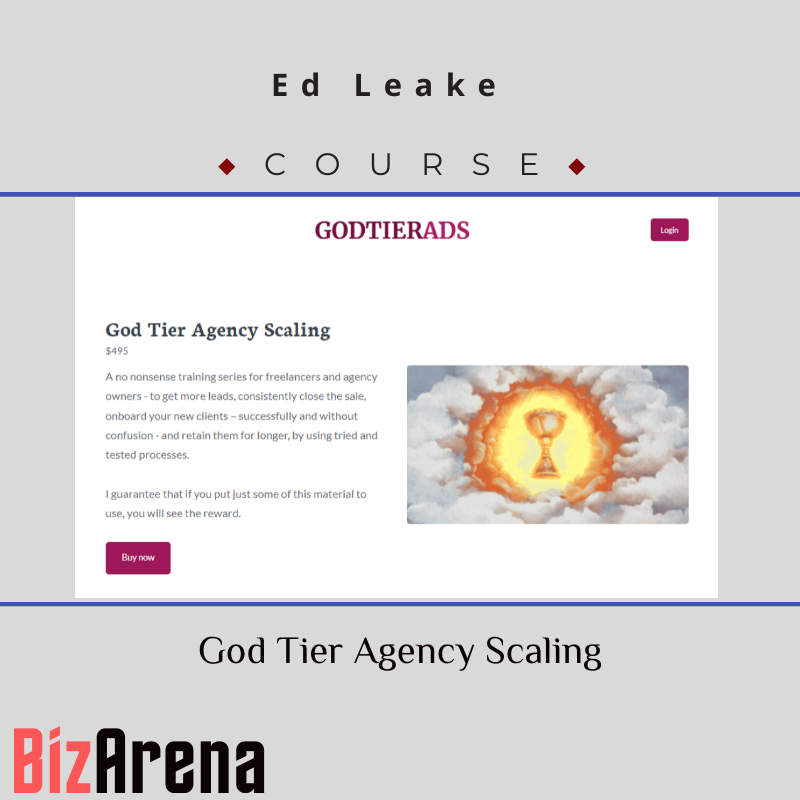 an image of Ed Leake - God Tier Agency Scaling 