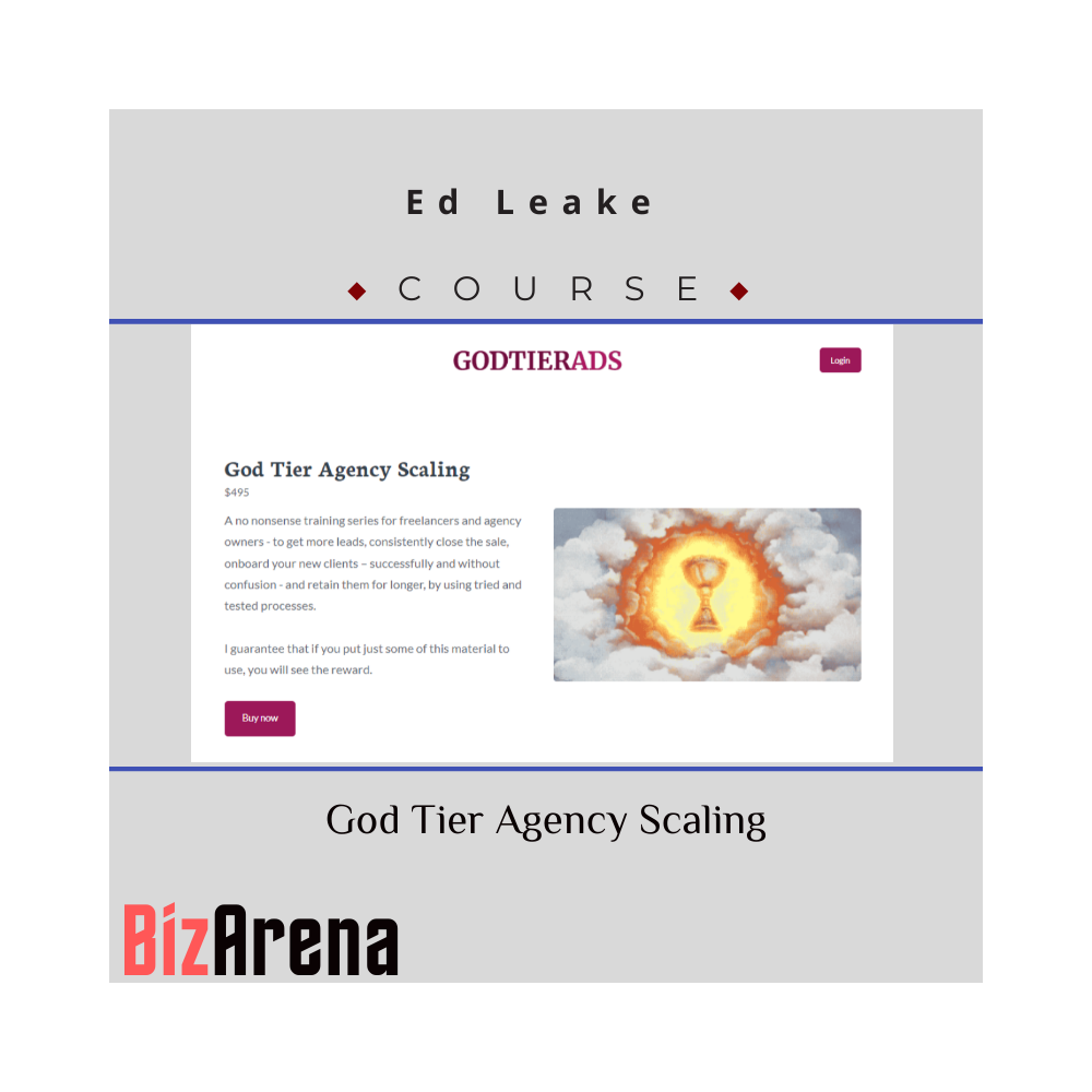 Ed Leake - God Tier Agency Scaling