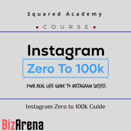 an image of Squared Academy - Instagram Zero to 100k Guide 