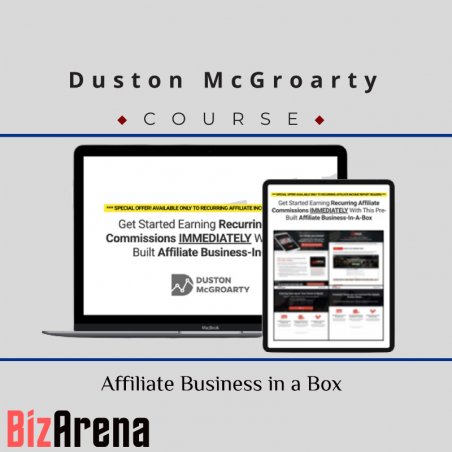 an image of Duston McGroarty - Affiliate Business in a Box 
