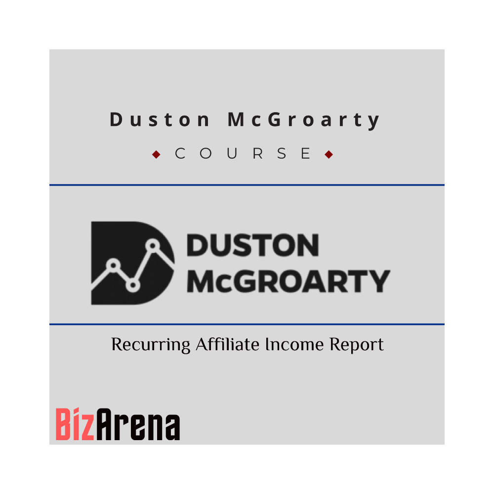 Duston McGroarty - Recurring Affiliate Income Report