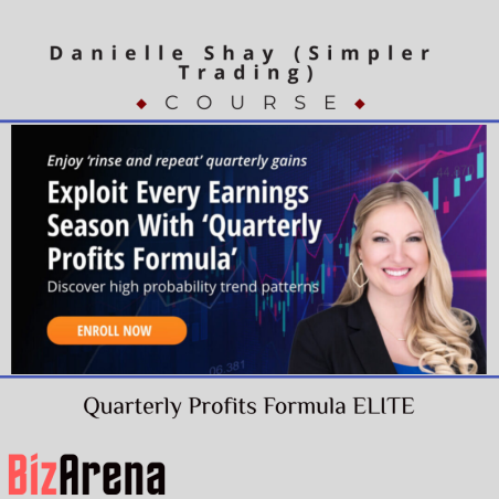 an image of Danielle Shay (Simpler Trading) ? Quarterly Profits Formula ELITE 