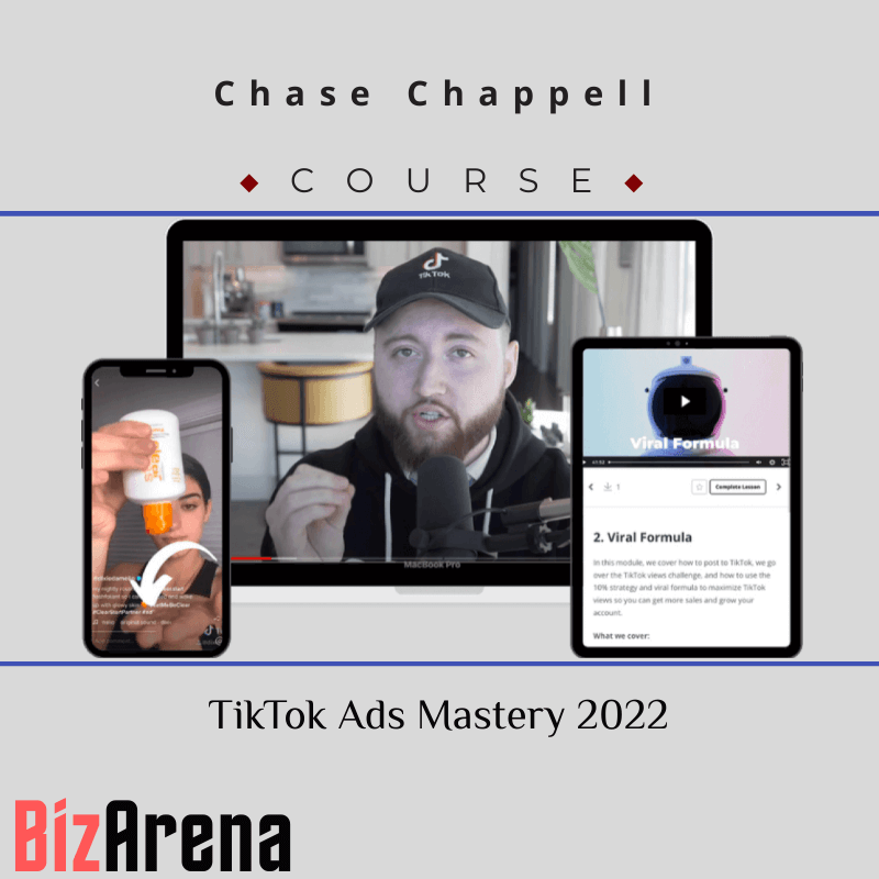 an image of Chase Chappell - TikTok Ads Mastery 2022 [Updated] 