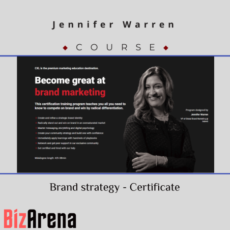 an image of CXL - Brand Marketing Minidegree - Updated 