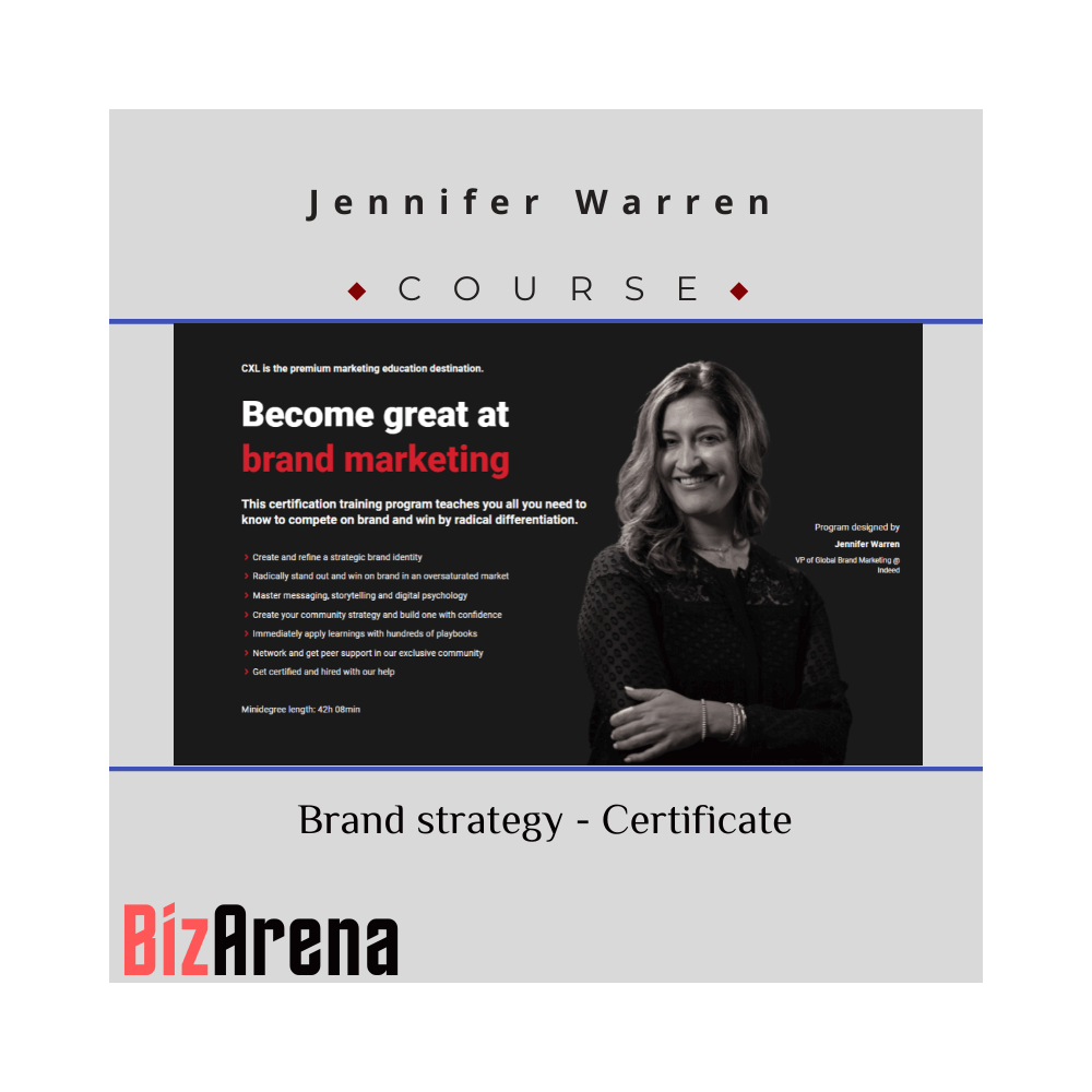 CXL - Brand Marketing Minidegree - Updated