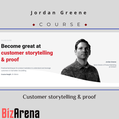 an image of Jordan Greene - CXL - Customer Storytelling & Proof 