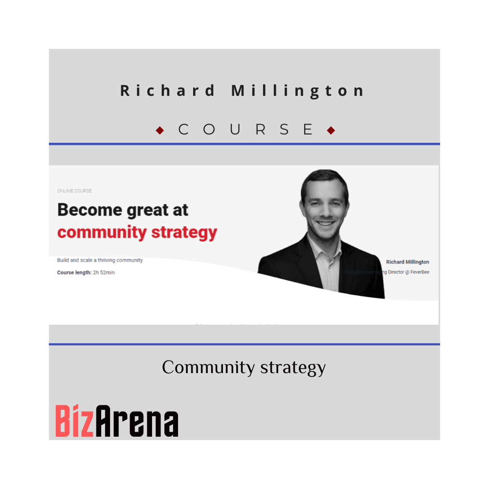 Richard Millington - CXL - Community Strategy