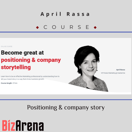an image of April Rassa - CXL - Positioning & Company Story 