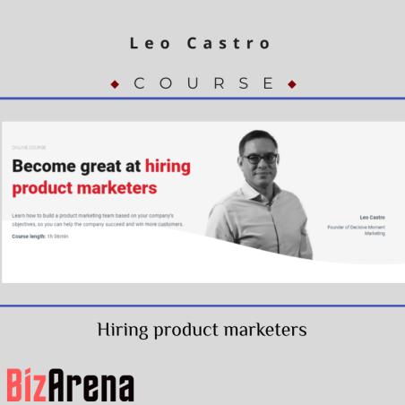 an image of Leo Castro - CXL - Hiring Product Marketers 