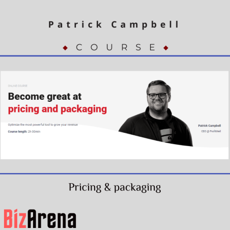 an image of Patrick Campbell - CXL - Pricing & Packaging 