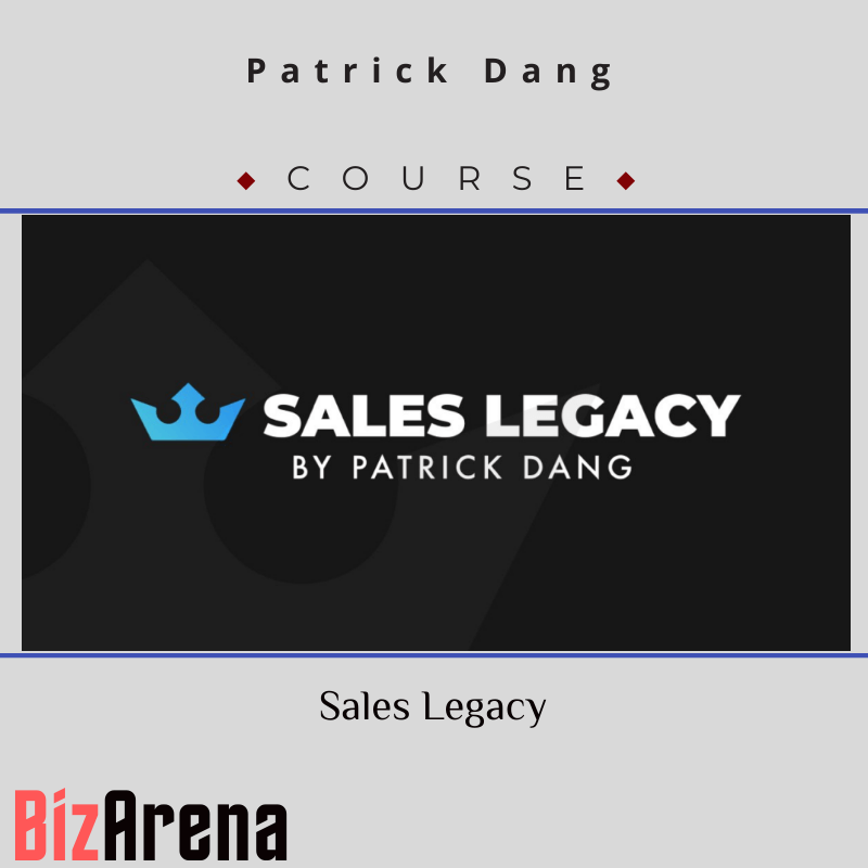 an image of Patrick Dang - Sales Legacy 