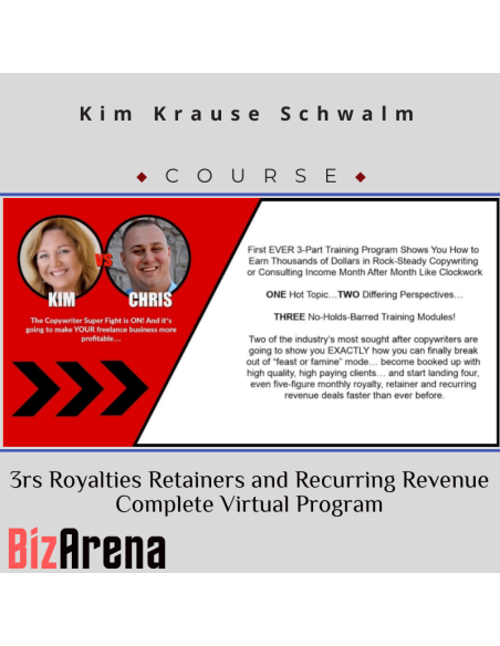 an image of Kim Krause Schwalm ? 3rs Royalties Retainers and Recurring Revenue Complete Virtual Program 