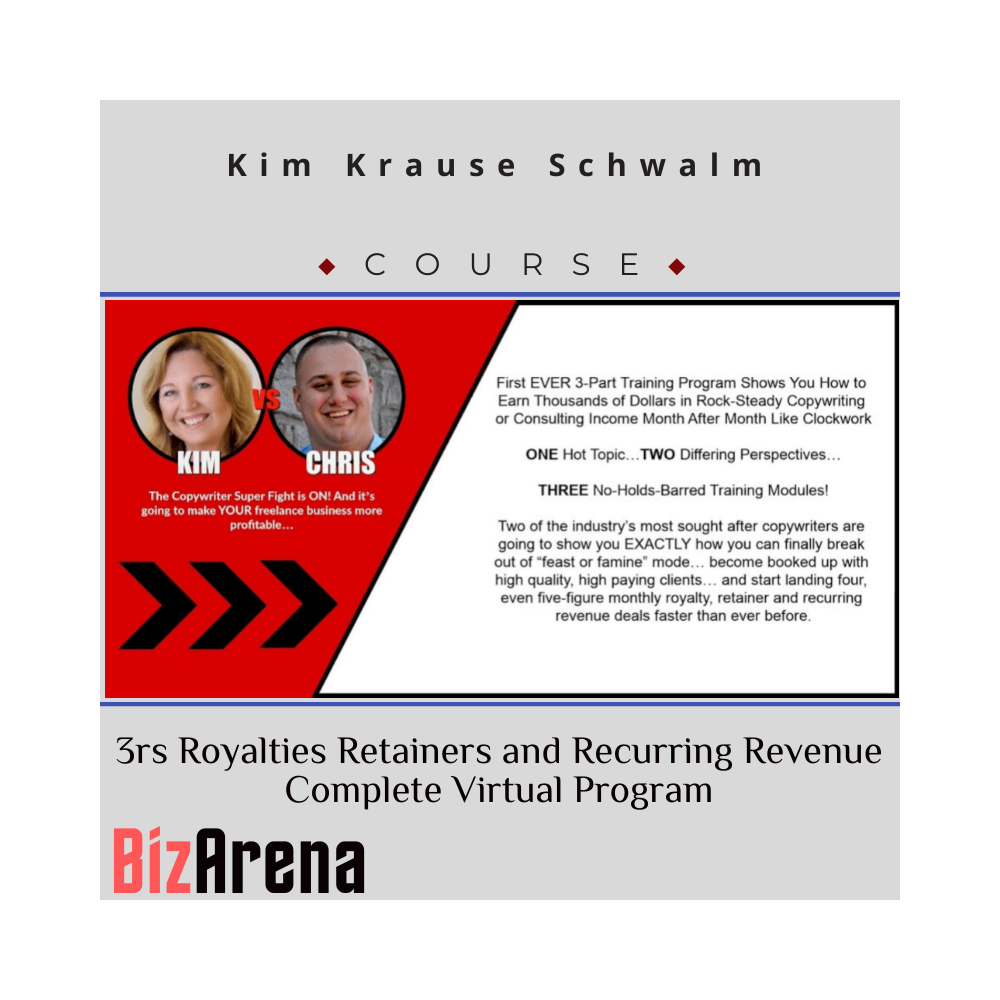 Kim Krause Schwalm ? 3rs Royalties Retainers and Recurring Revenue Complete Virtual Program