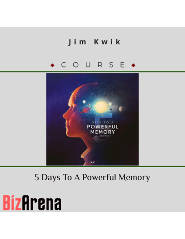 an image of Jim Kwik - MindValley - 5 Days To A Powerful Memory 
