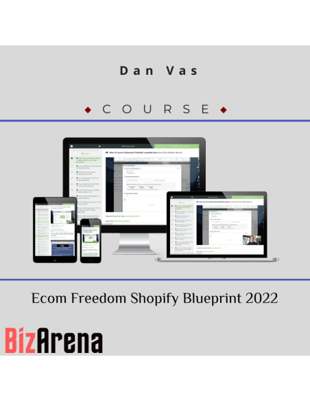 an image of Dan Vas ? Ecom Freedom Shopify Blueprint 2022 