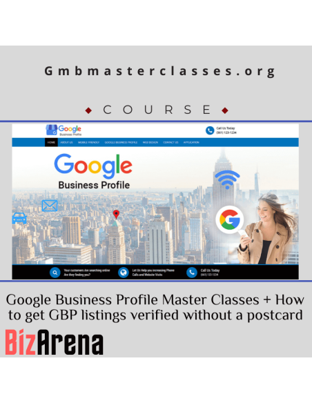 an image of Google Business Profile Master Classes + How to get GBP listings verified without a postcard 