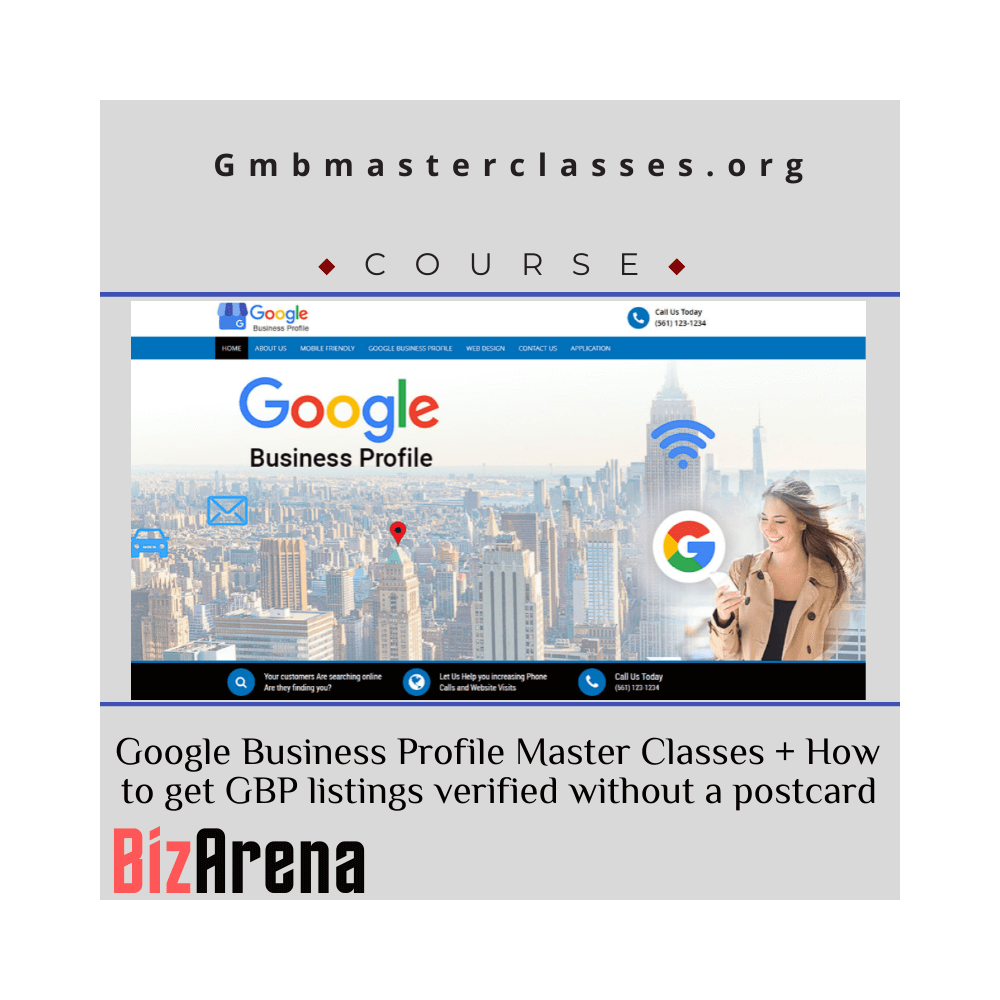 Google Business Profile Master Classes + How to get GBP listings verified without a postcard