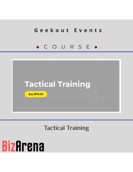 an image of Geekout Events - Tactical Training 
