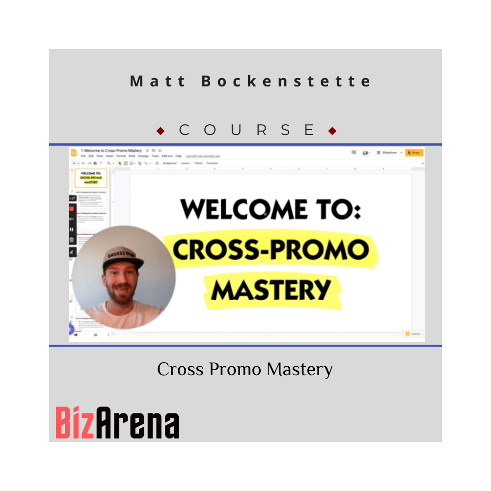 Matt Bockenstette - Cross Promo Mastery